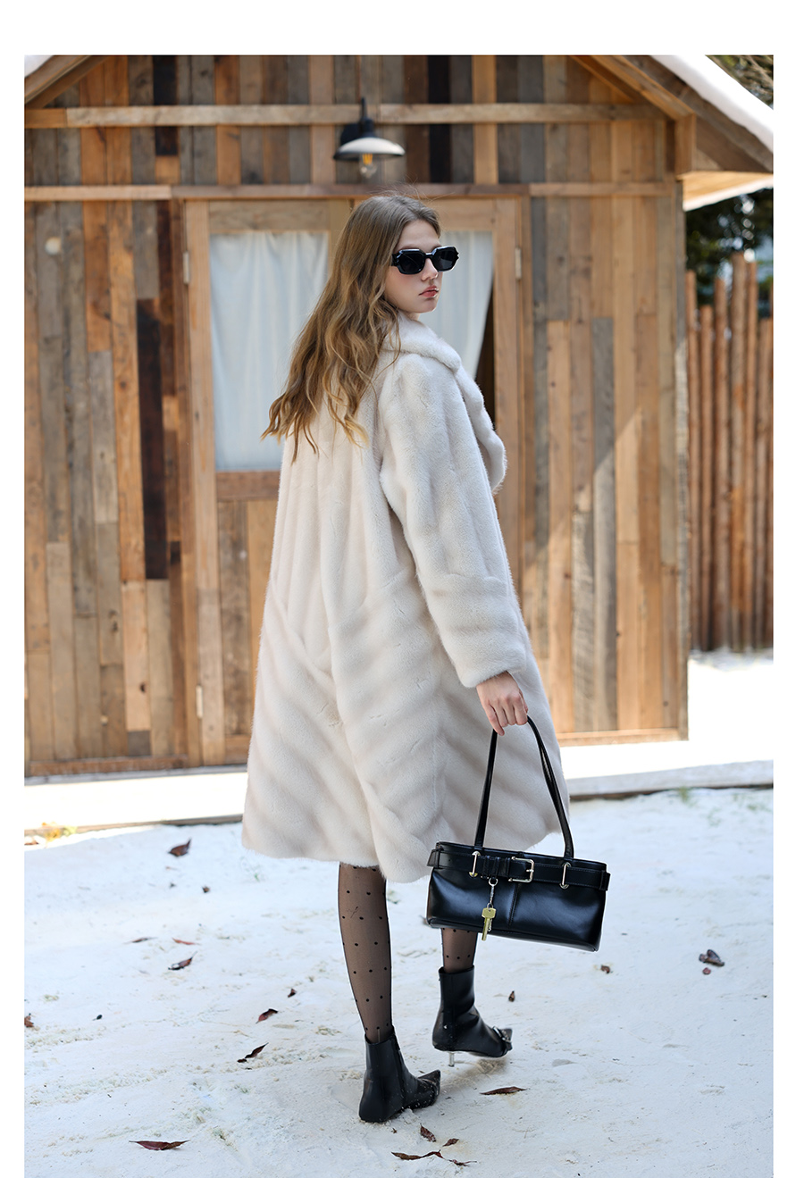 High-End Imitation Mink - White