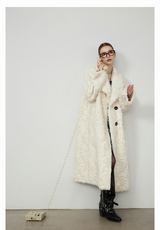 Curly Lamb Faux Coat