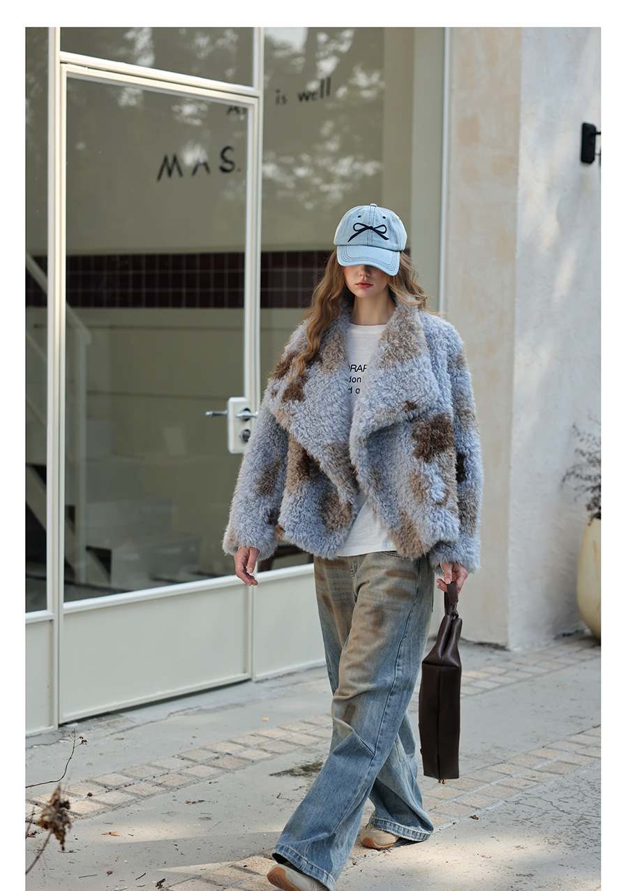 Plush Faux Fur Jacket