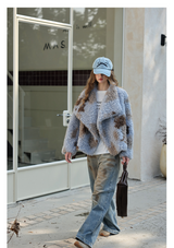 Plush Faux Fur Jacket