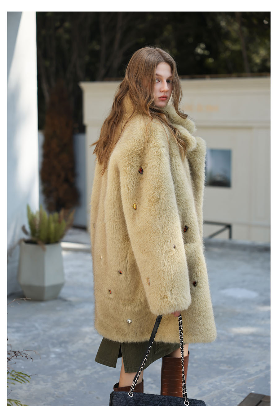 Handmade Rhinestone Coat