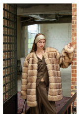 Gradient Fur - Beige