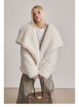 Luxe Fur Short Coat