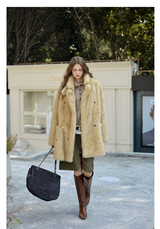 Handmade Rhinestone Coat