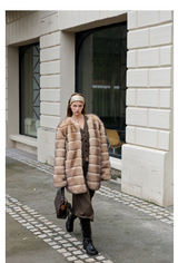 Gradient Fur - Beige