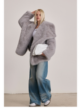 Luxe Fur Short Coat