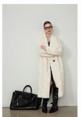 Curly Lamb Faux Coat