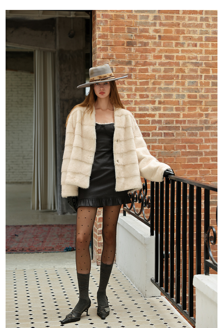 Minimal Fur Coat