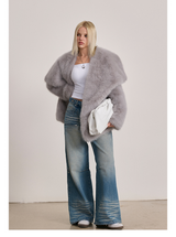 Luxe Fur Short Coat