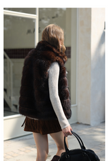 Faux Sable Vest