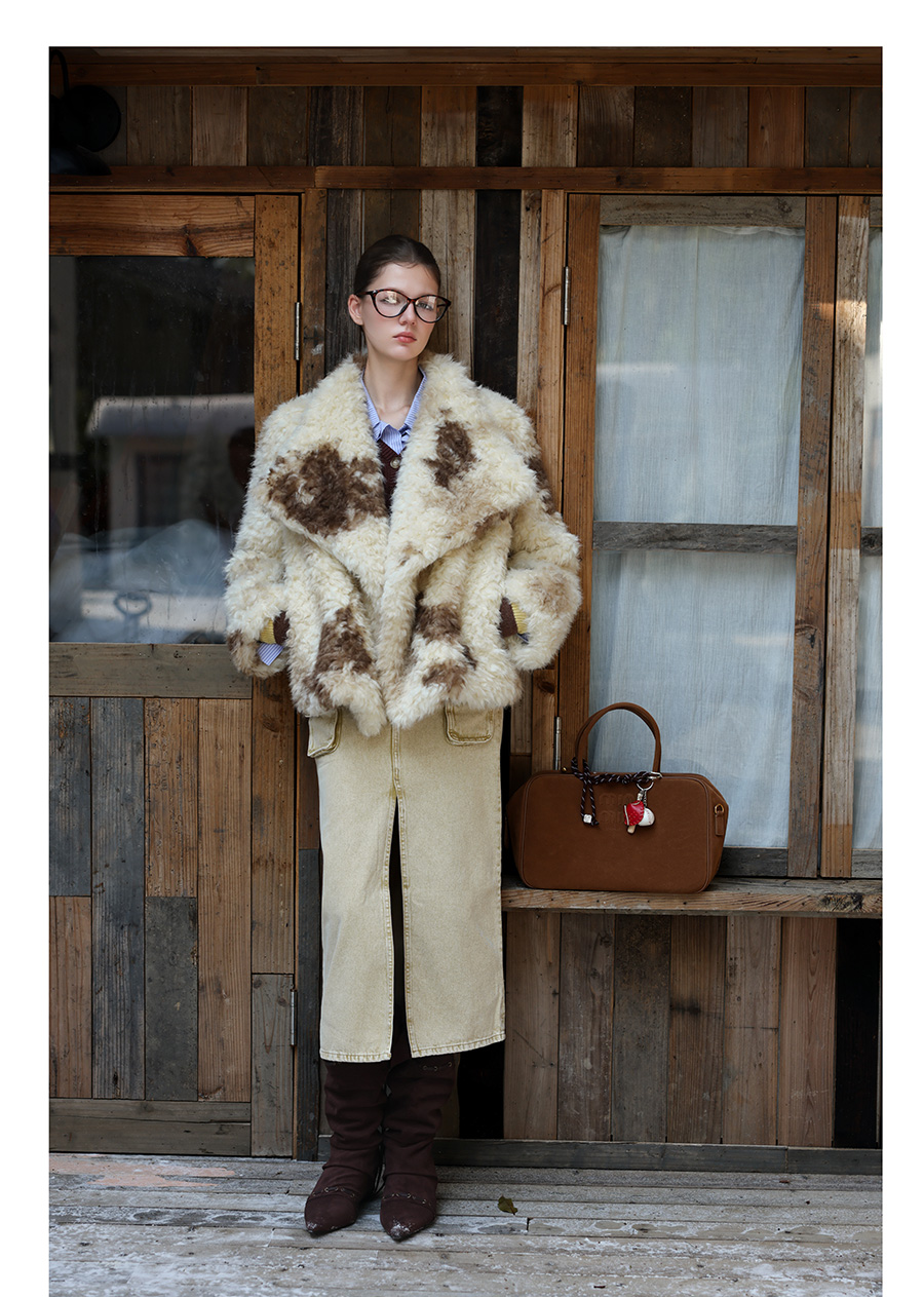 Plush Faux Fur Jacket