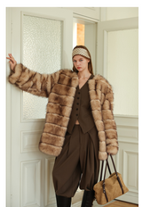 Gradient Fur - Beige
