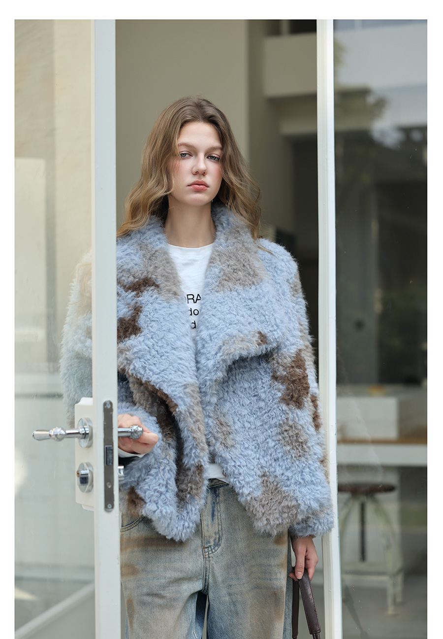 Plush Faux Fur Jacket