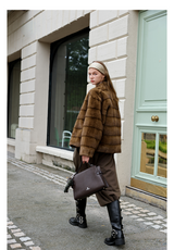 Minimal Fur Coat