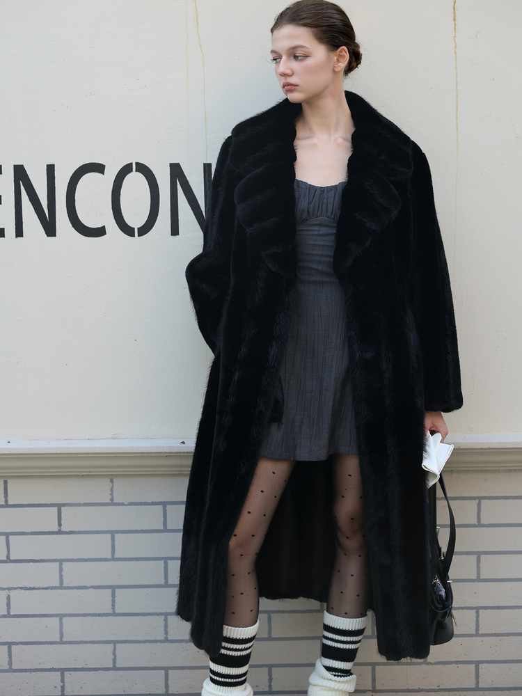 High-End Imitation Mink - Black