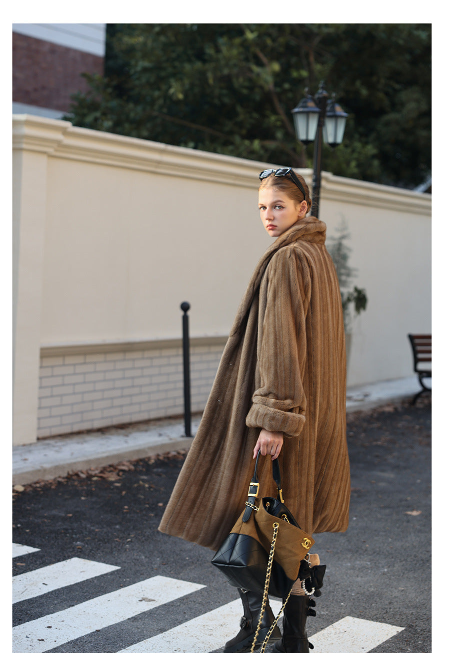 Luxe Line Fur Coat