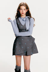 V-Neck Vest Dress