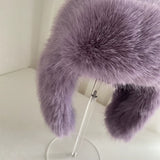 Faux-Fur Earflap Hat
