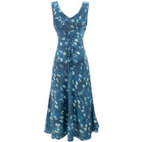 Azure V-Neck Dress