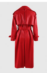 Leather Trench Coat