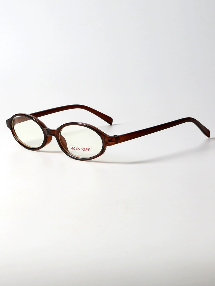 4 Colors Oval Glasses