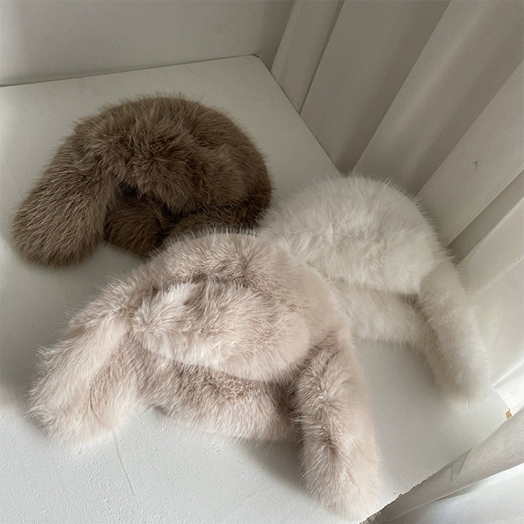 Faux-Fur Earflap Hat