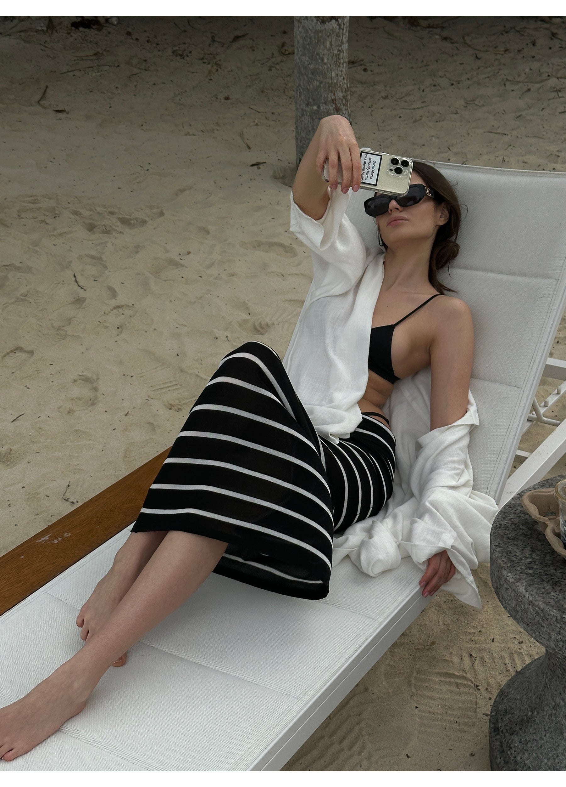 Foldover Waist Skirt