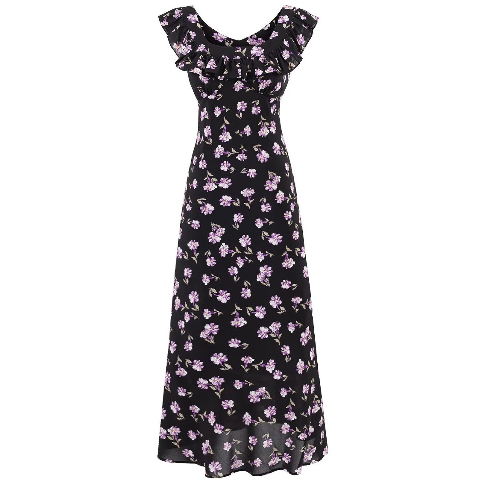 Midnight Violet Dress