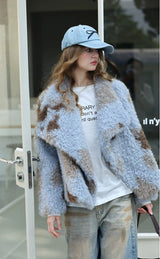 Plush Faux Fur Jacket