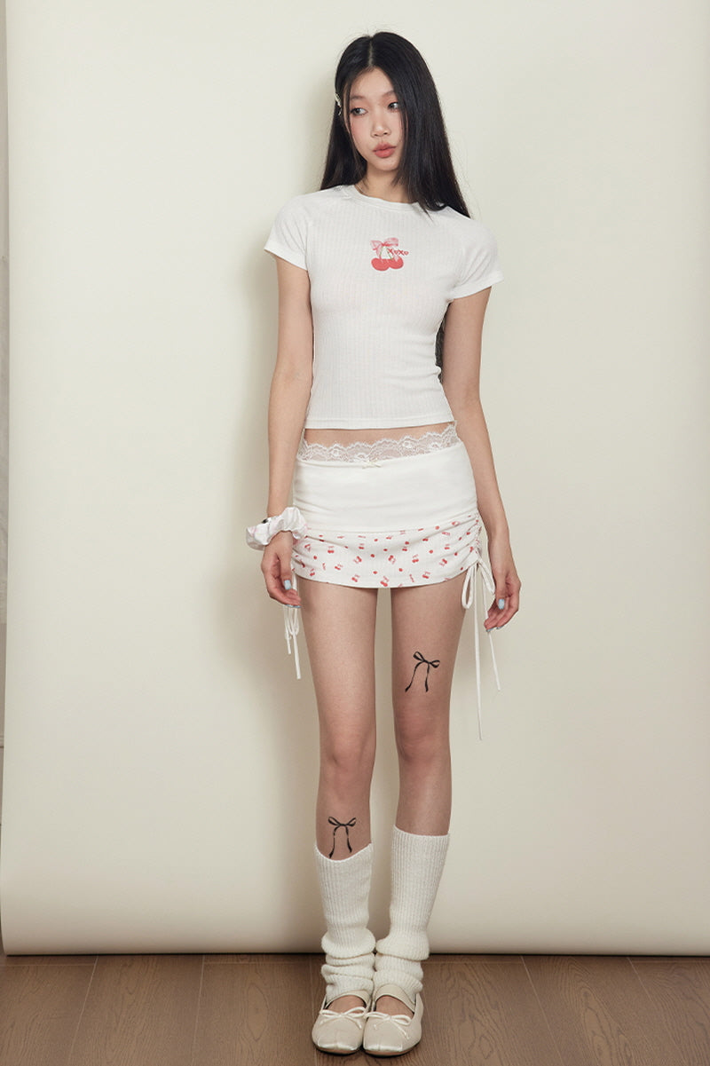 Cherry Top / Pink Pants
