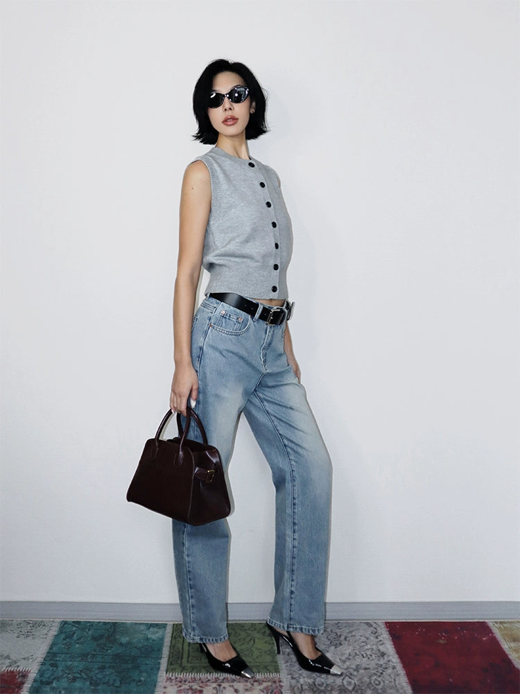 Retro Straight Jeans