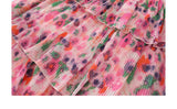 Rosy Garden Tier Dress