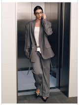 V-Neck Suit Blazer