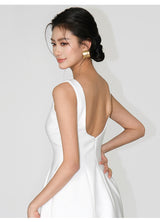 Open-Back Flare Mini Dress