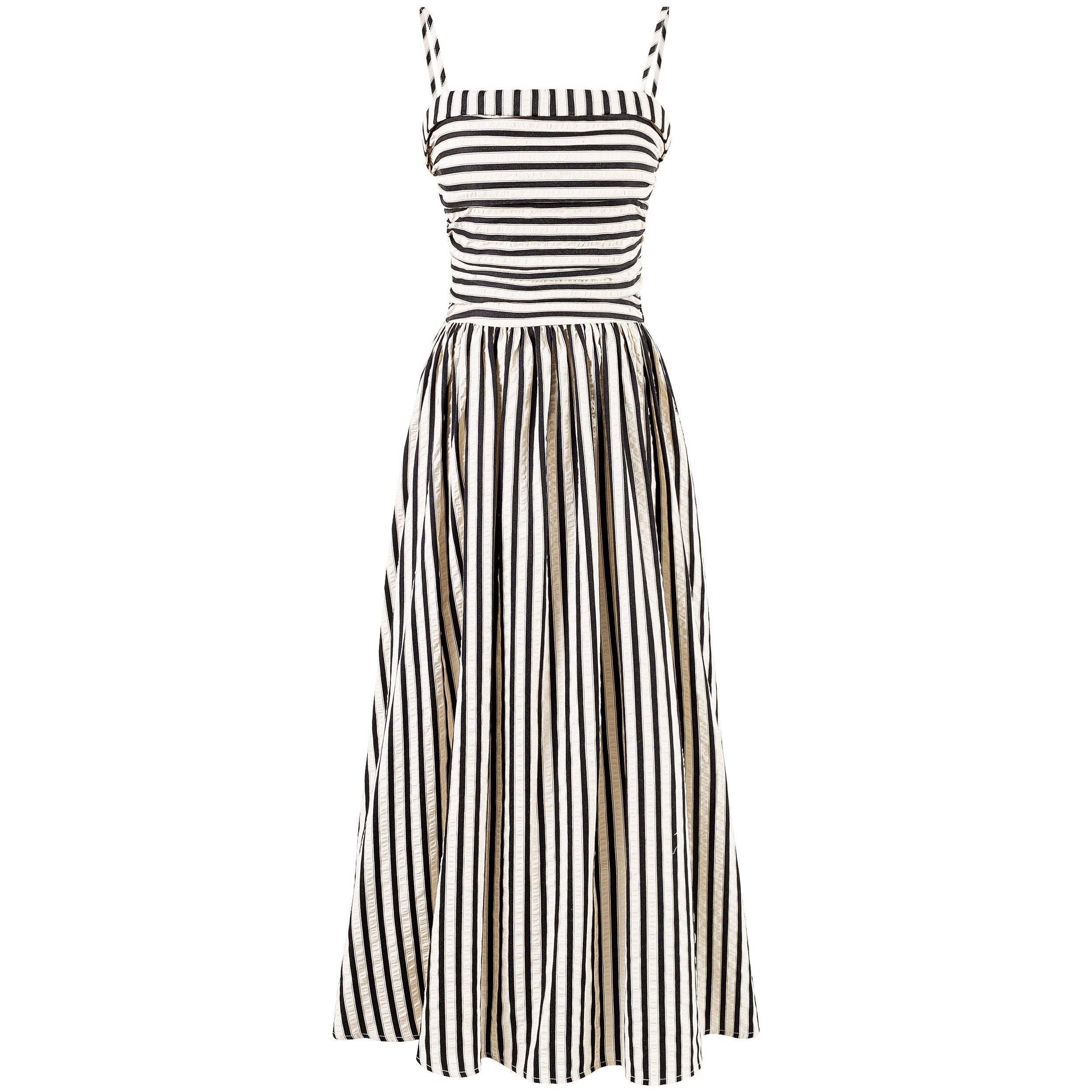 Stripe Muse Maxi Dress