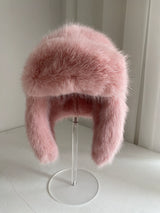 Faux-Fur Earflap Hat