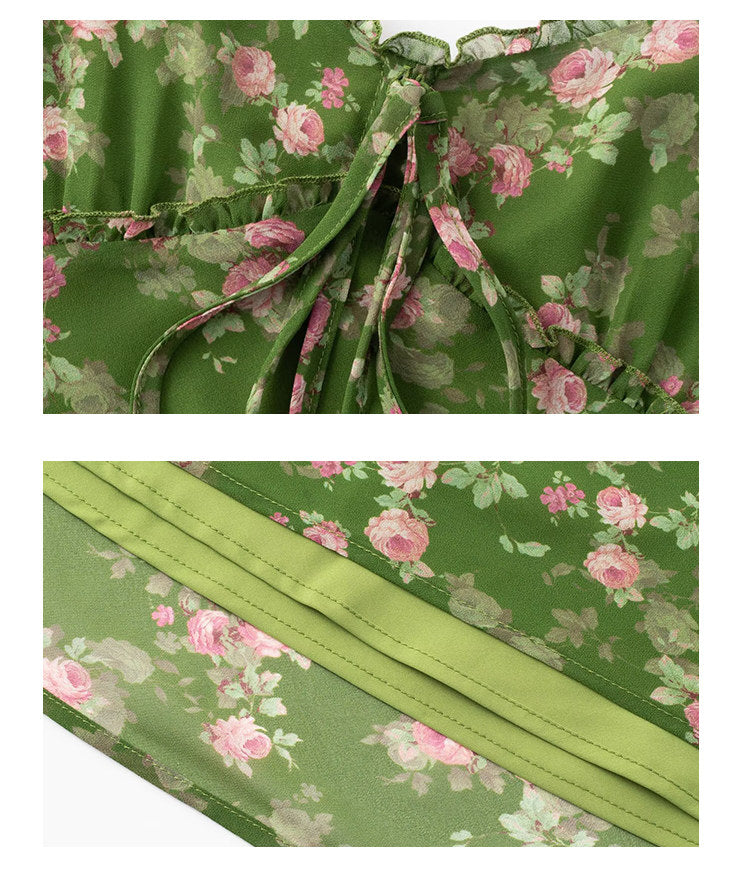 Olive Bloom Dress