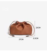 Cowhide Woven Bag
