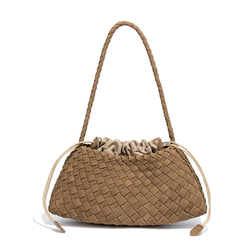 Cowhide Woven Bag