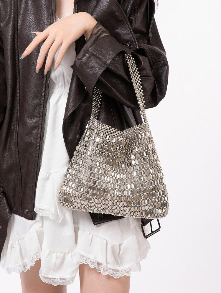 Metal Mesh Shoulder Bag