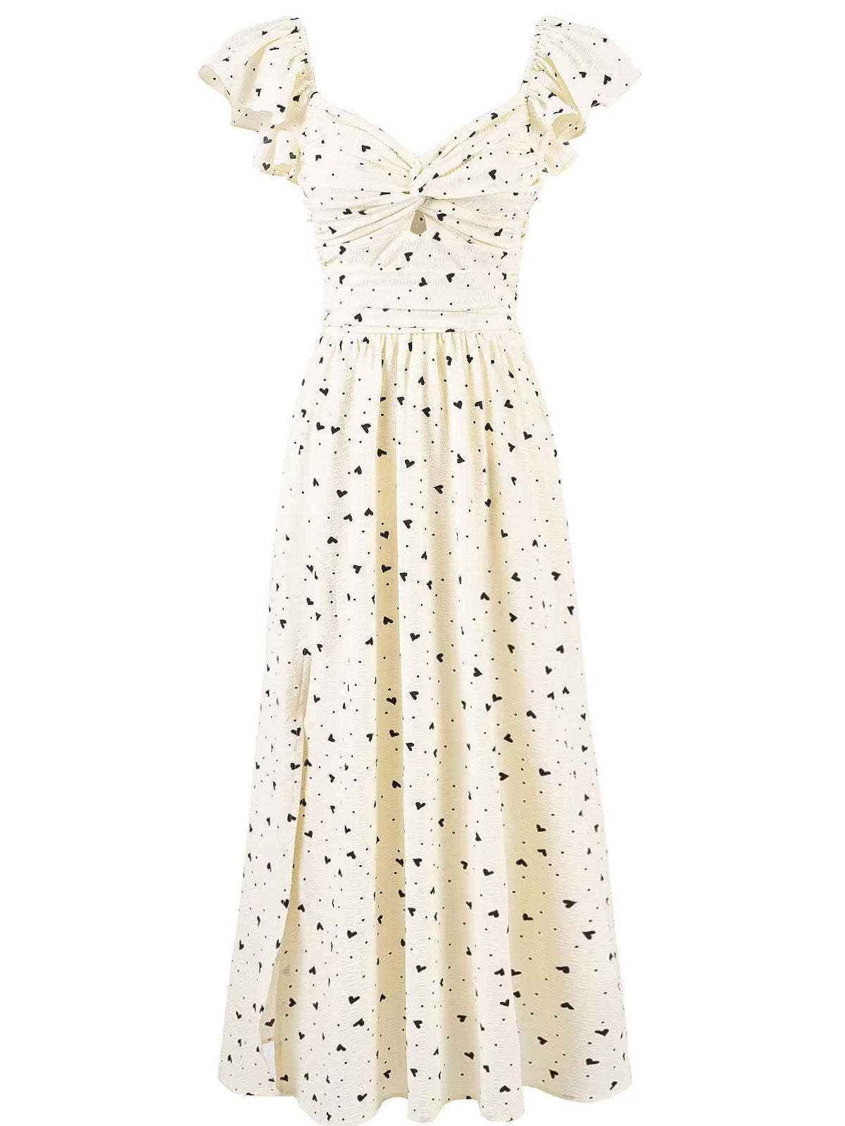 Vanilla Dot Breeze Dress