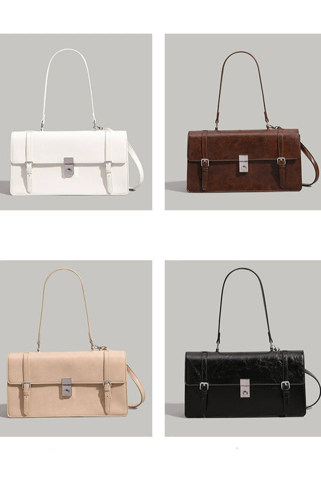 Leather Square Bag