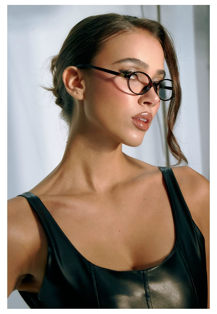 Ruched Leather Dress