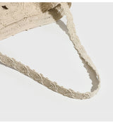 Woven Bucket Shoulder Bag