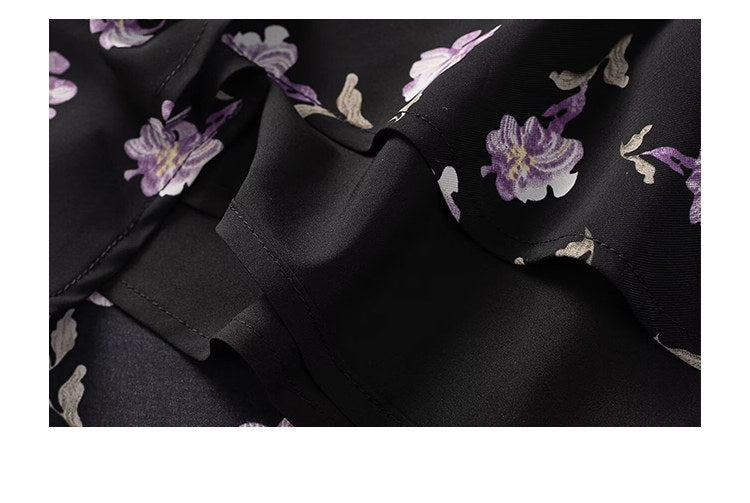 Midnight Violet Dress