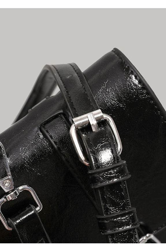 Leather Square Bag