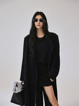 Black Pleated Dress