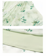 Sage Bloom Maxi Dress