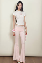 Cherry Top / Pink Pants