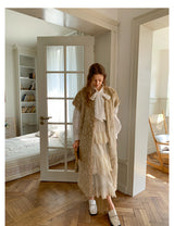 Deer Jacquard Long Vest